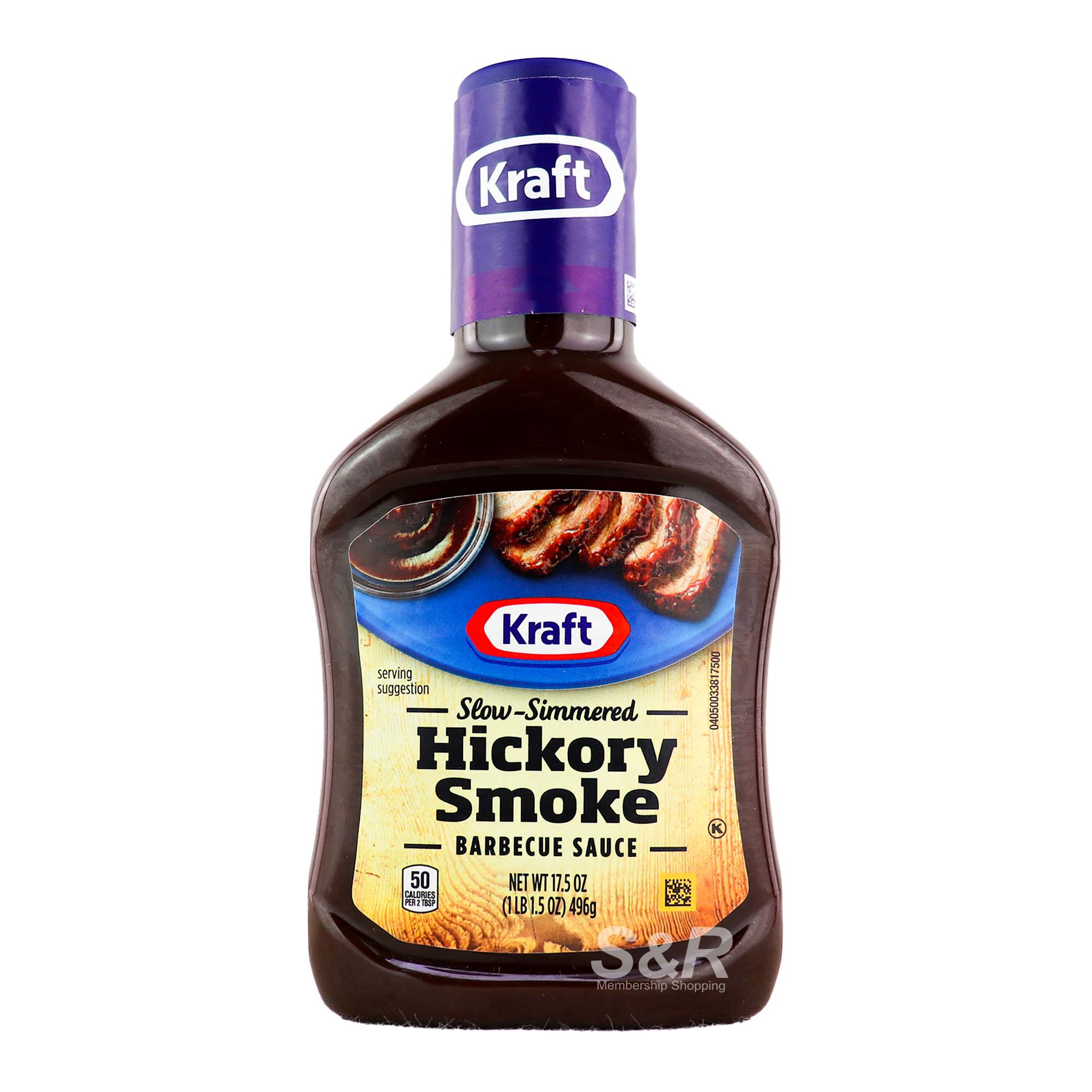 Kraft Hickory Smoke Barbecue Sauce 496g